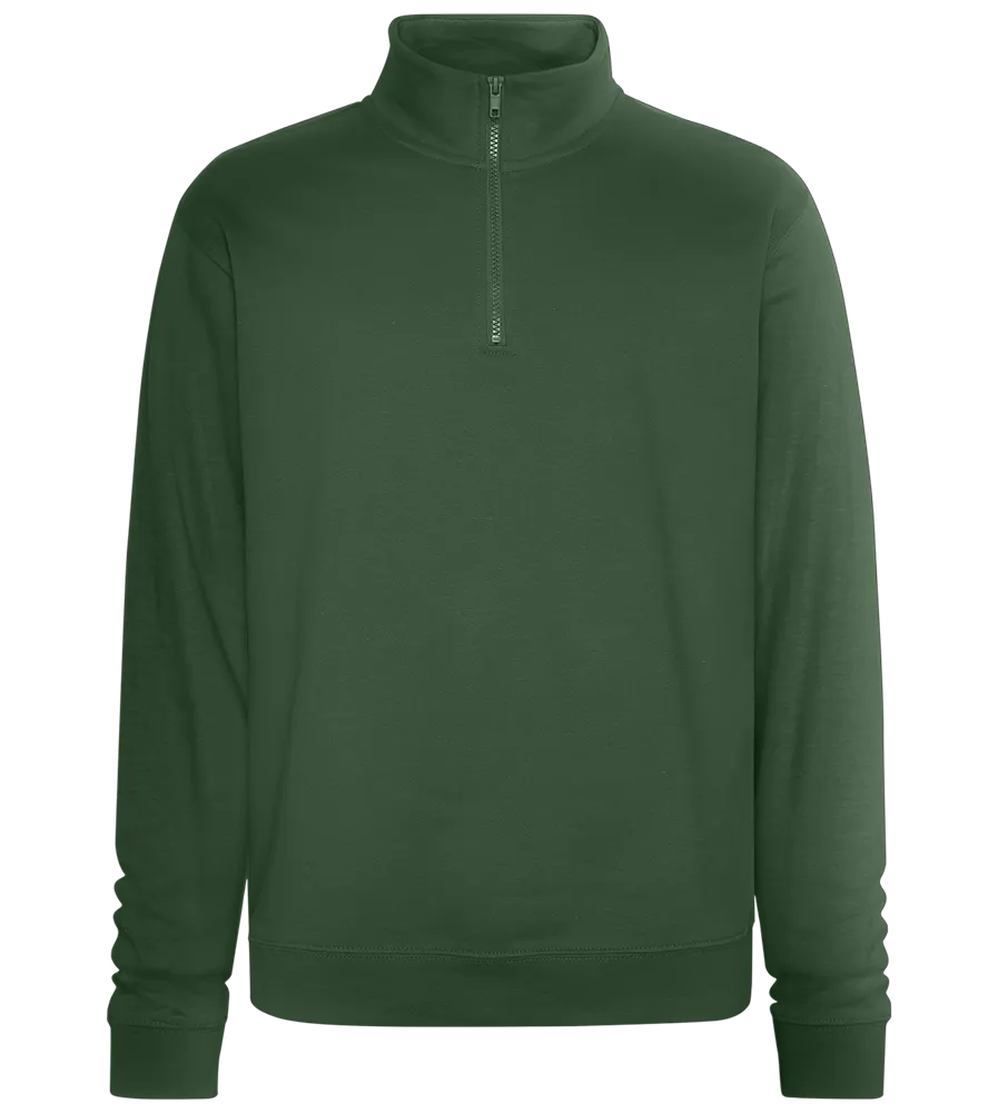 Premium Unisex Zip-Neck Pullover