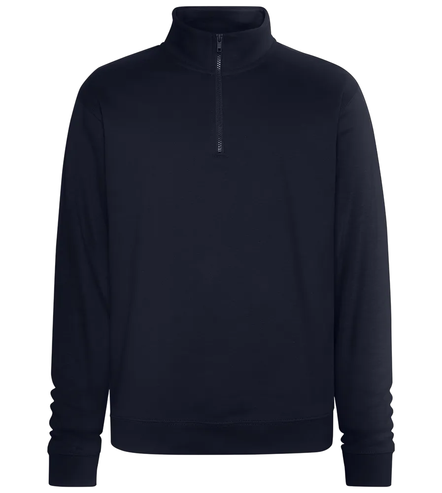 Premium Unisex Zip-Neck Pullover