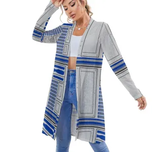 R2-D2 Women's Mid-Length Cardigan