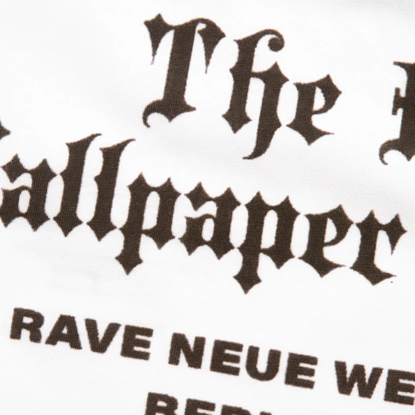 RNW Berlin Wallpaper Back Print - Tshirt - White