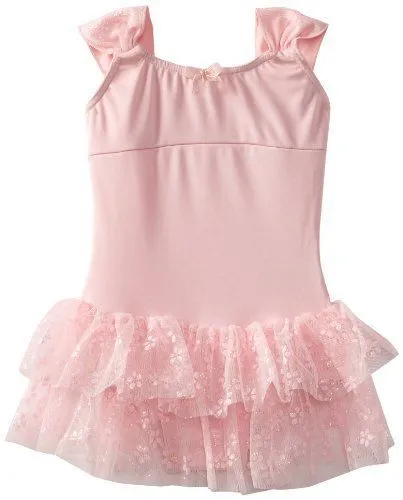 Ruched Strap Tutu Dance Dress for Girls, Child Size 10129C