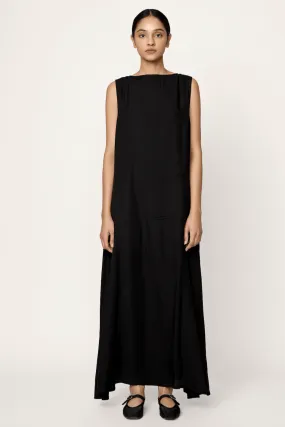 Shift Maxi Dress - Black