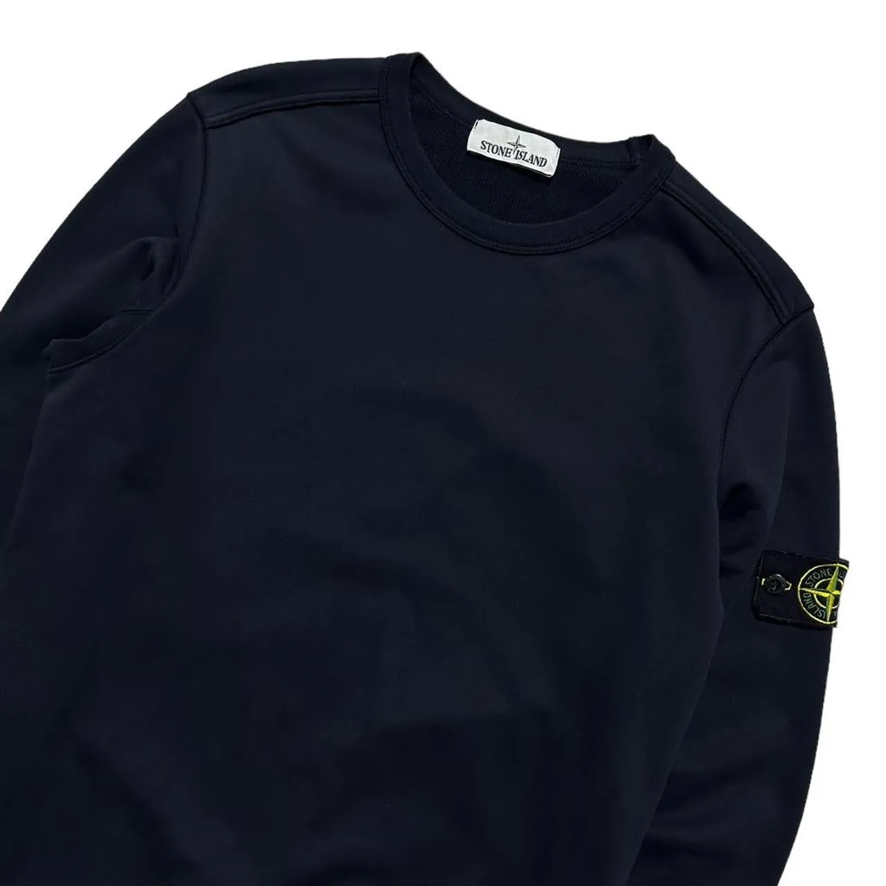 Stone Island Blue Crewneck Jumper