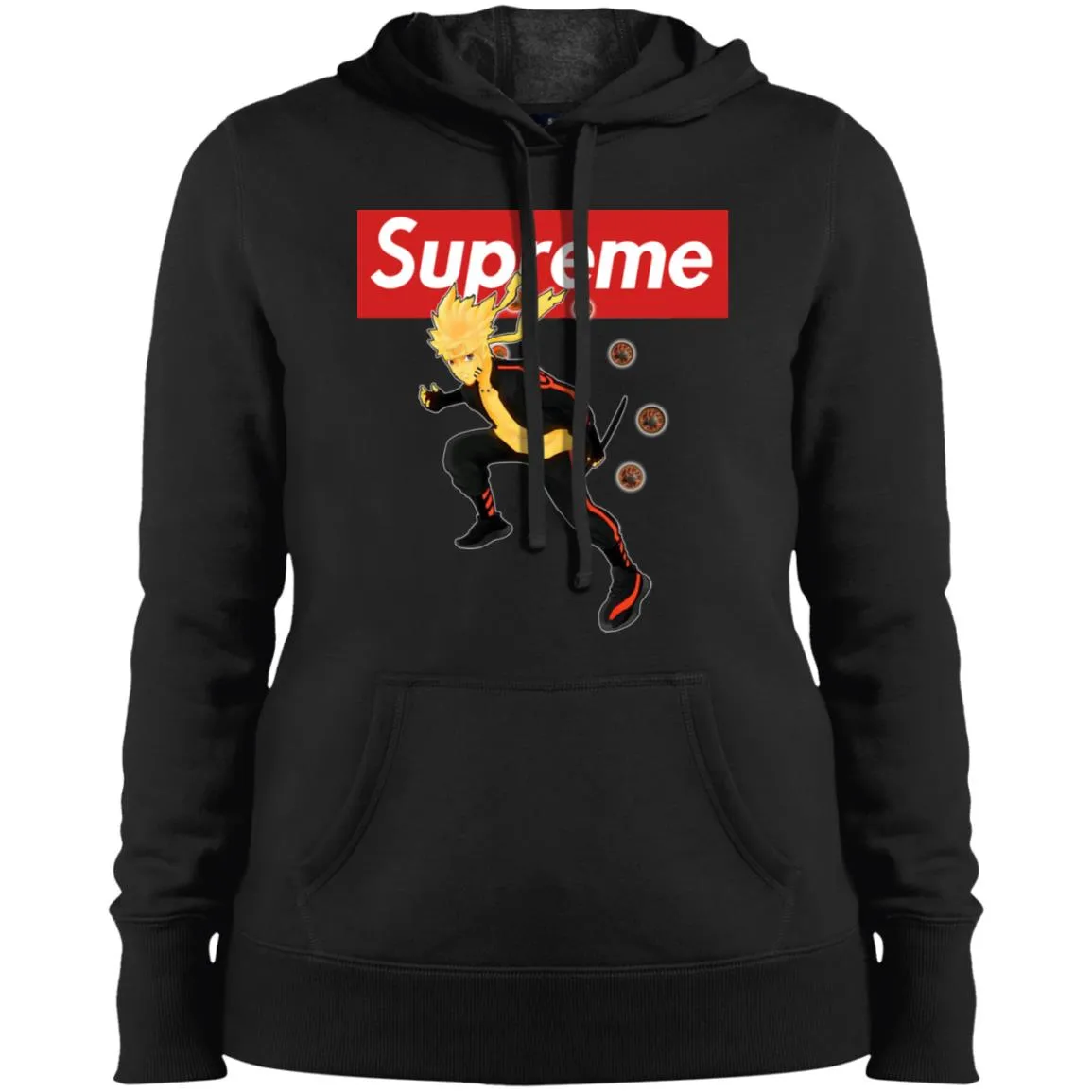 Supreme Naruto T-shirt Women Hooded Sweatshirt