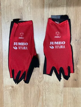 Team Jumbo Visma AGU Premium Aero Gloves Red