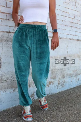 Tombstone Velvet Joggers