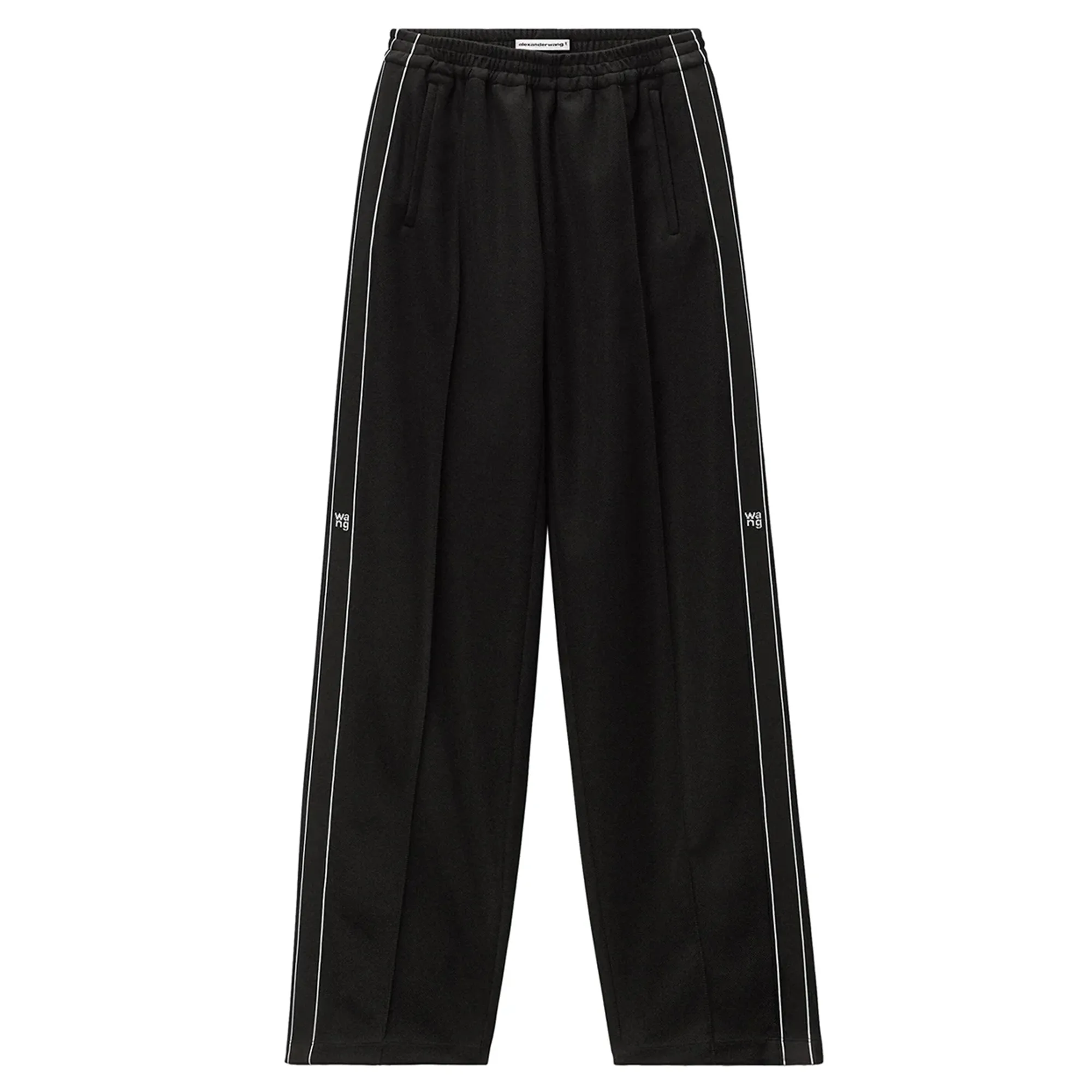 Track Pant With Logo Tape In Pique