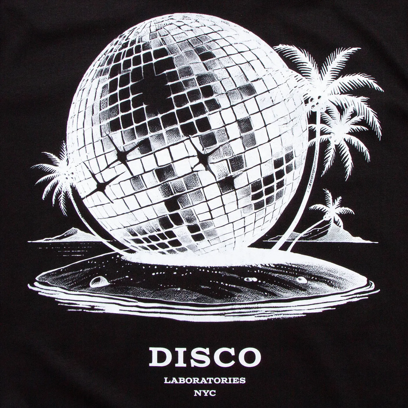 Utopia Disco Labs NYC Back Print - Tshirt - Black