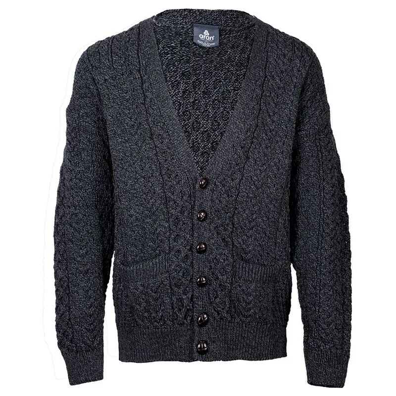 V Neck Irish Men's Cardigan