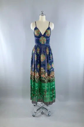 Vintage Chinese Dragon Evening Dress