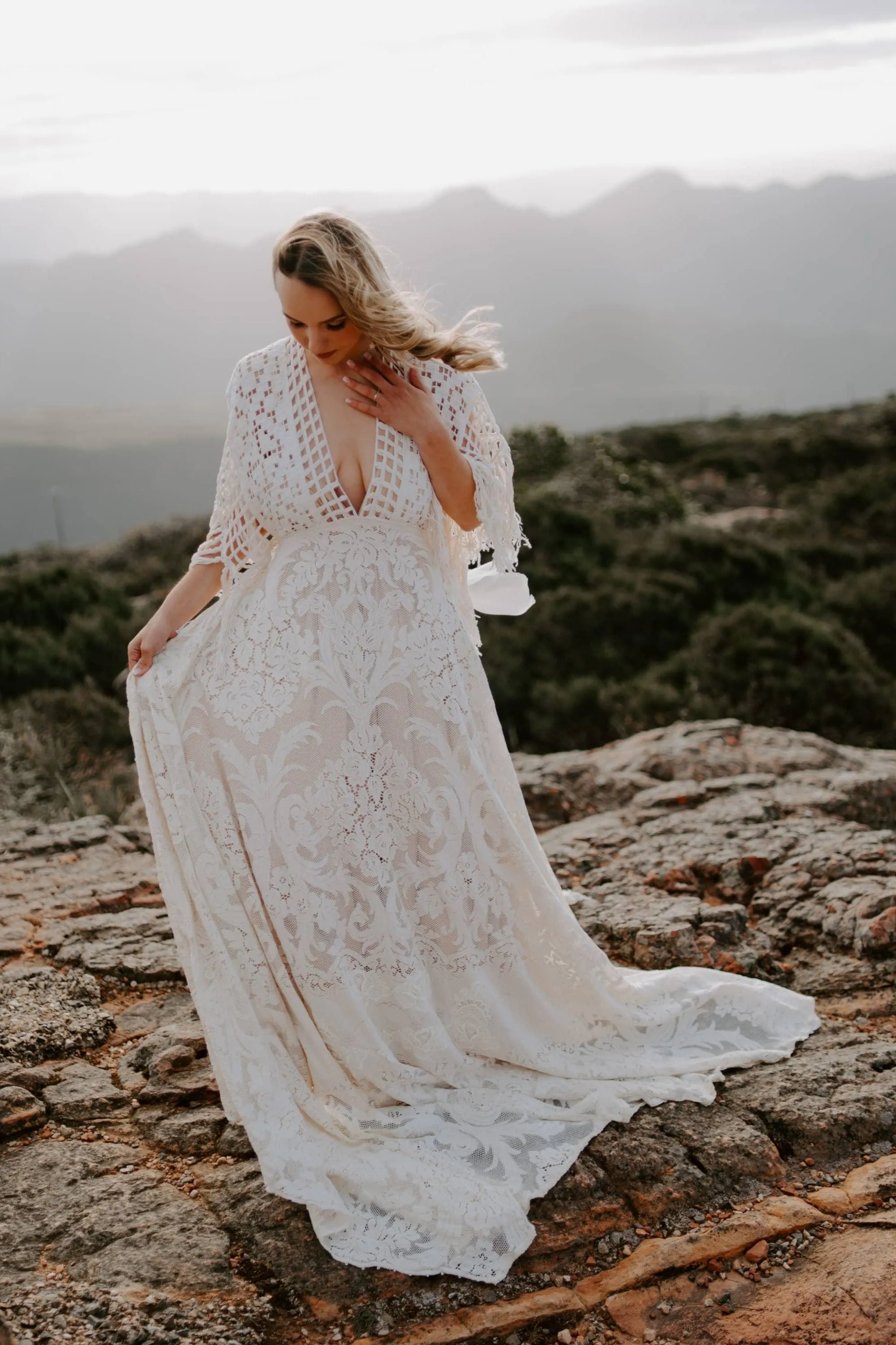 We Are Reclamation Bewitched By Boho Lace Gown