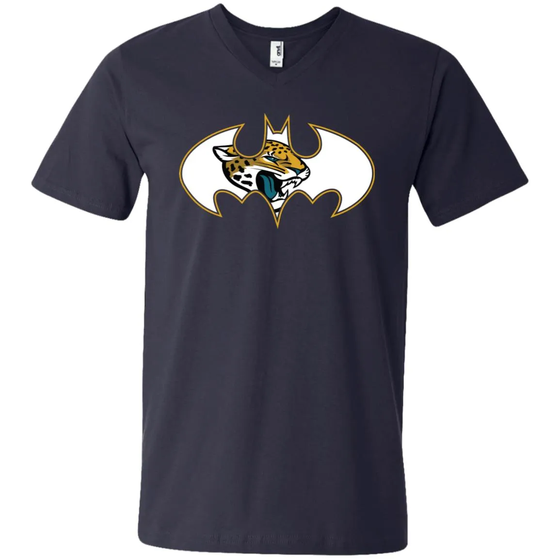 We Are The Jacksonville Jaguars Batman Nfl Mashup Men V-Neck T-Shirt