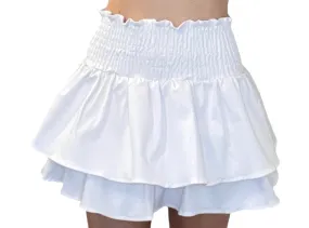 White Denim Isla Skirt