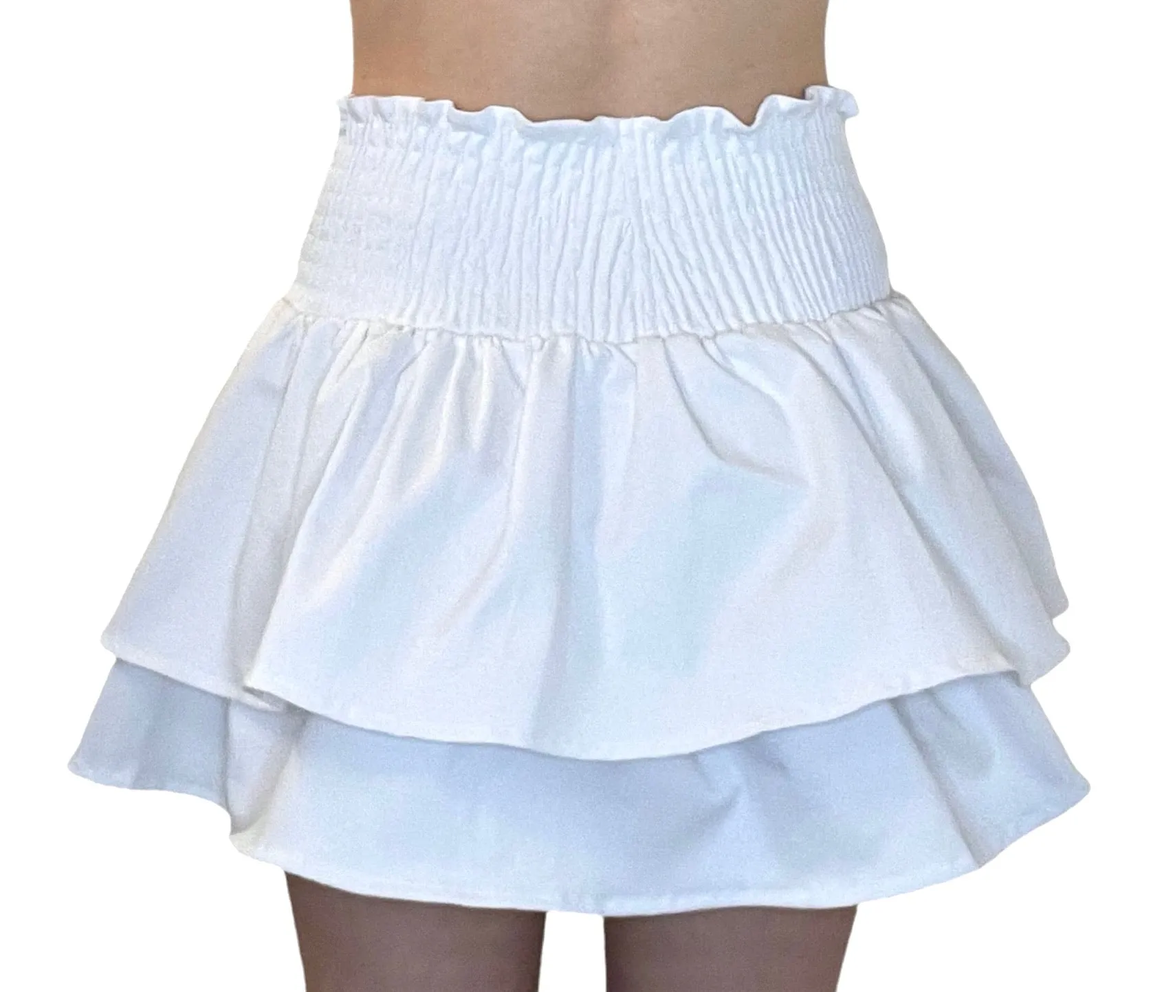 White Denim Isla Skirt