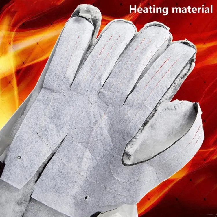 Winter Heating Hand Warmer Electric Thermal Gloves ,Specification: With Battery Box