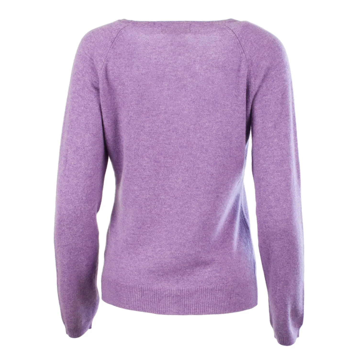 Women's Dunedin Cashmere Fashion V Neck  Heather