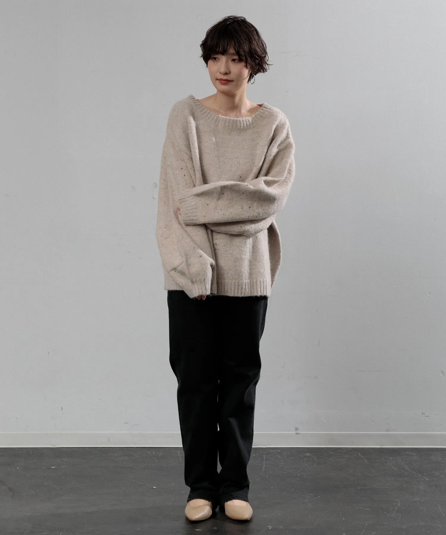 【WOMEN】YANUK ボーイズストレート LEA OBK