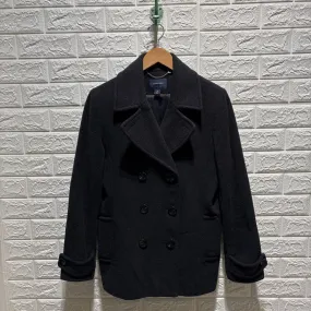 Wool Cashmere Blend Peacoat