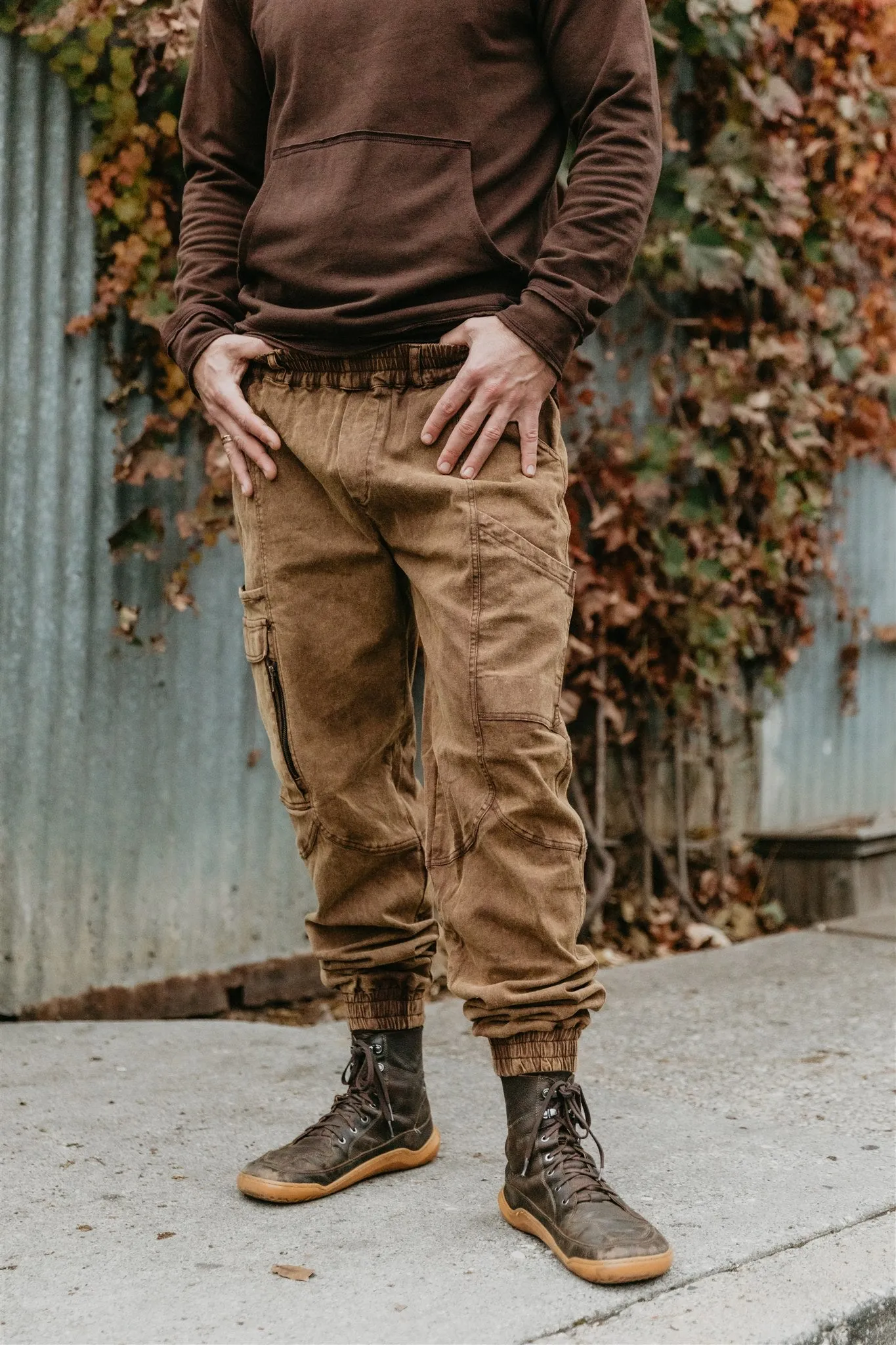 Work Joggers Rusty Brown