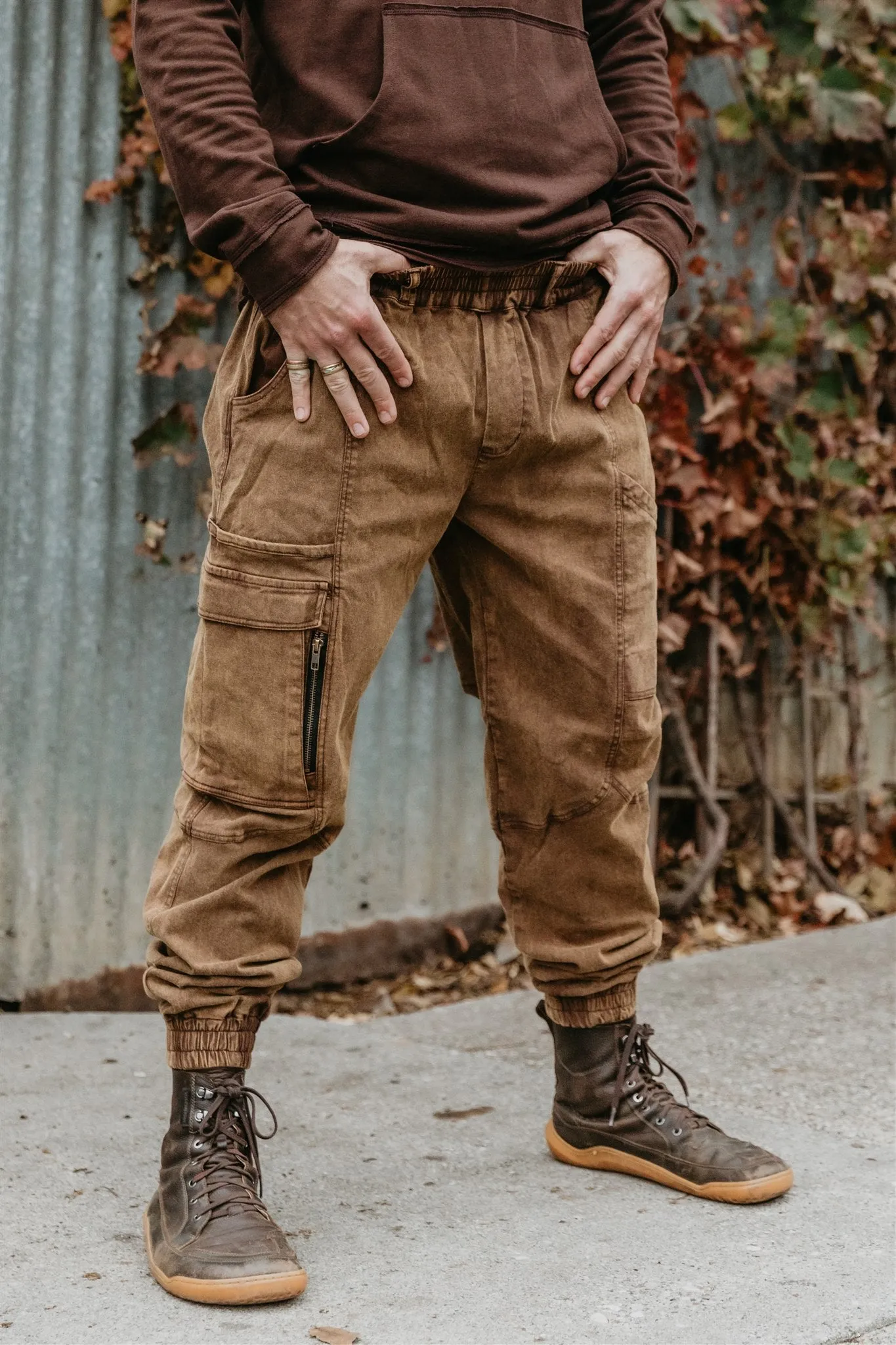 Work Joggers Rusty Brown