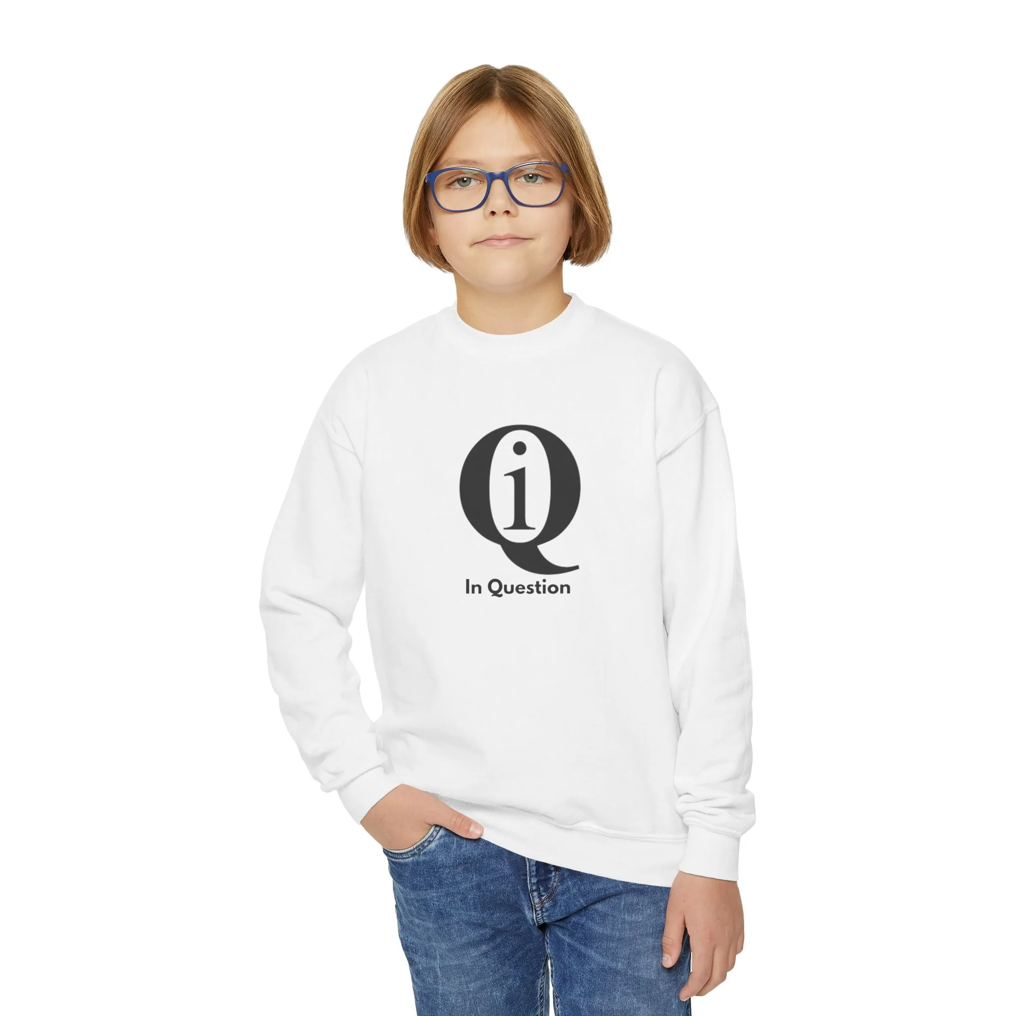 Youth Crewneck Sweatshirt - In Question Crewneck Sweatshirt