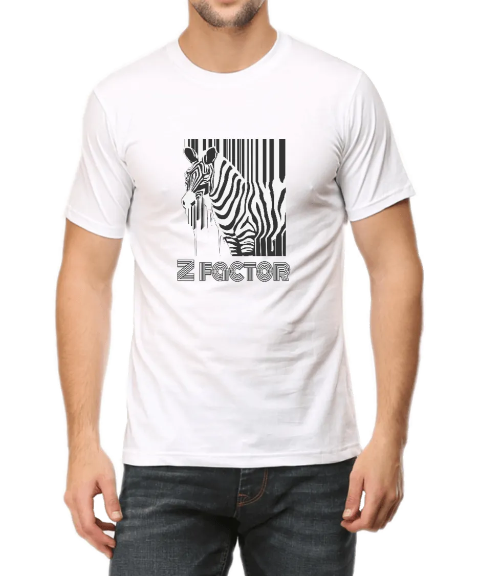 Zebra T-Shirt for Wildlife Lovers D54